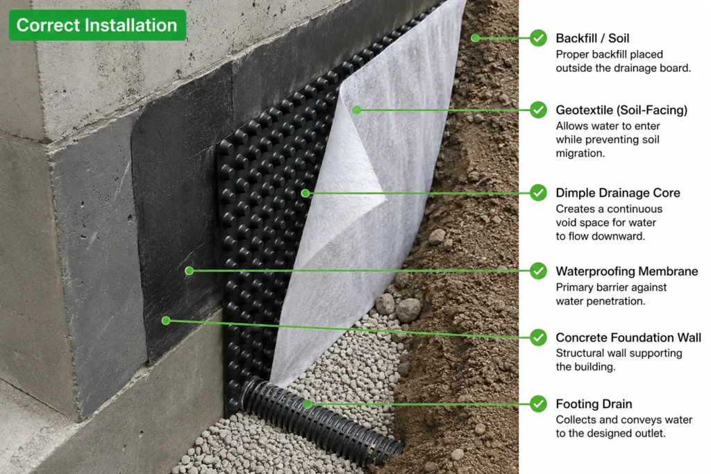 Correct Installation