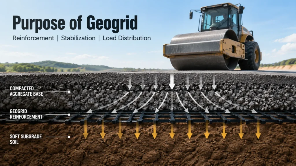 purpose of geogrid