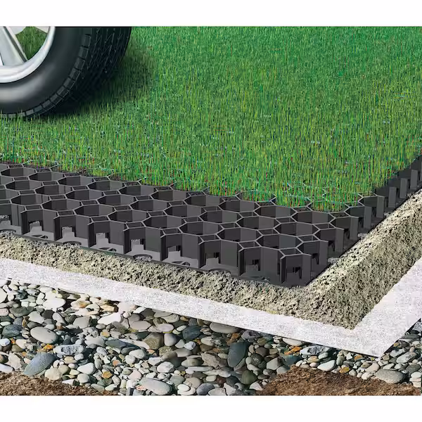 Grass Stabilization Grid for Driveways