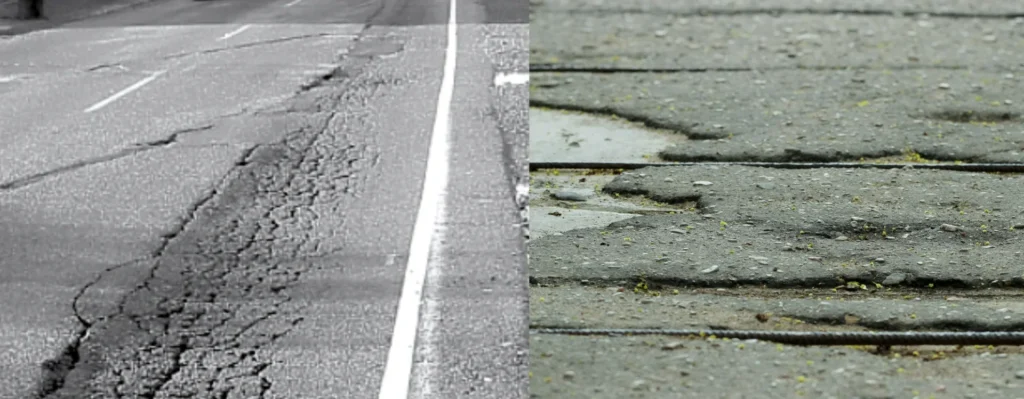 Rutting in asphalt pavement caused by base and subgrade deformation under repeated traffic
