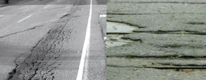 Rutting in asphalt pavement caused by base and subgrade deformation under repeated traffic