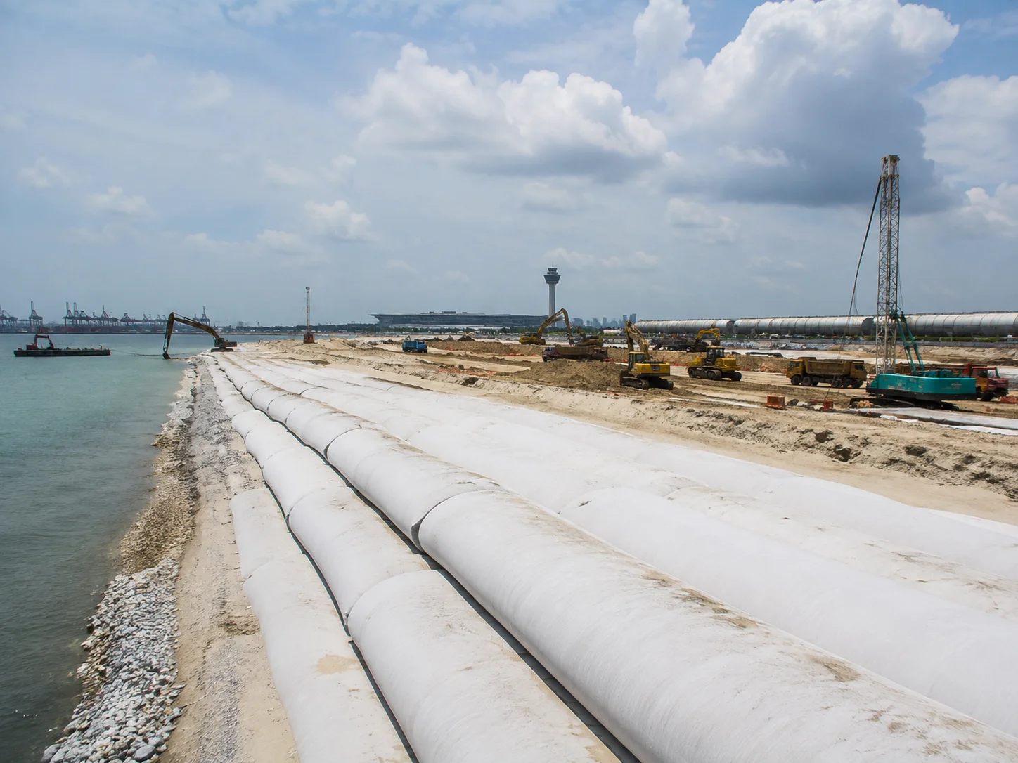 Singapore Infrastructure Geotube Project