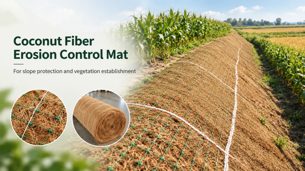 Coconut FiberErosion Control Mat