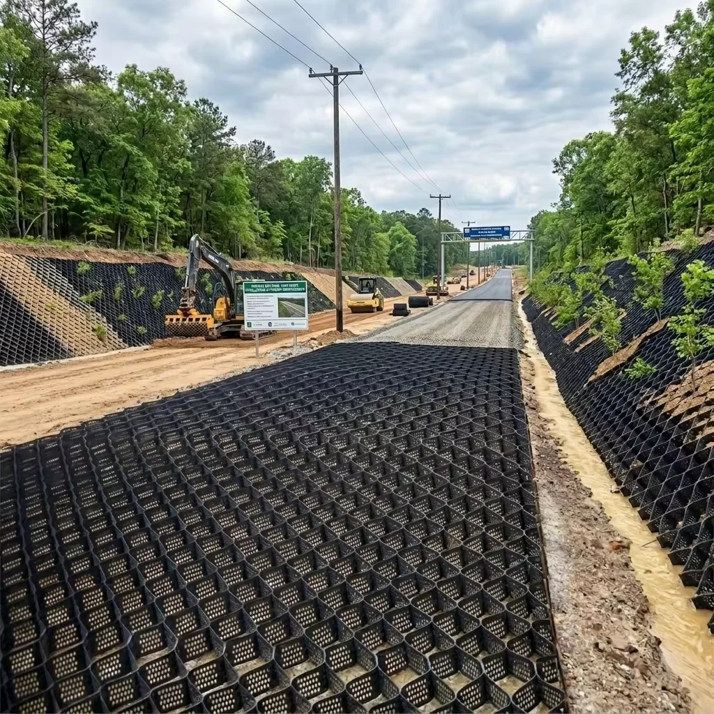 geocell fo road